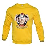 面白い Tシャツ お祭りプリント 長袖 メンズ ボタン シャツ プリント 動きやすい ストリートホームウェア プリント Tシャツ 柄のある 