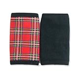 プラチナムベイビー★日本製 リバーシブル よだれパッド【Wガーゼ★タータンチェック】 (タータンレッド)