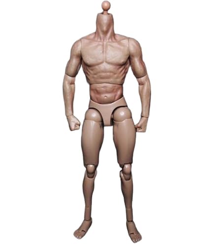 Amazon.co.jp: 1/6スケールの男性ボディ、12インチの男性兵士、柔軟で