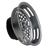 LASCO 03-1303 Chrome Plated Replacement Drop Post Style Basket for Kitchen Sink by LASCO