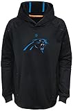 Carolina Panthers Youth NFL「Mach」プルオーバーフード付きスウェットシャツ ブラック