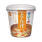 マルコメ カップ 料亭の味 とん汁 即席味噌汁 1食×6個【料亭の味シリーズ】