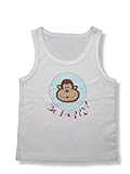 Light of Mine Designs Be Happy Rib Cotton Infant Tank Top, 18-24 Months by Light of Mine Designs
