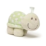 Gund Lolly & Friends Plush Green Turtle Rattle [並行輸入品]