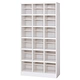 プラス　シューズボックス　18人用　3列6段　オープン　SB-OH36　ホワイト