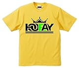 HOORAY(フーレイ) ダンス 衣装 ヒップホップ キングロゴTシャツ 130 イエロー