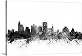 マイケル・Tompsettプレミアムシックラップキャンバス壁アート印刷題名ミシシッピ州ジャクソンSkyline 30" x 20" 2331149_24_30x20_none