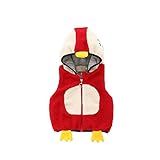 Pojour ベビー服 子供服 男の子 女の子 冬秋 防寒 厚いコート 可愛いペンギンベスト 厚手 暖かいジャケット ベビールームウェア 普段着 カジュアル 旅行 記念日 プレゼント