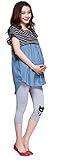 cmy select（シーエムワイセレクト） 授乳服 ボーダー柄 授乳口付き 紺 半袖 M