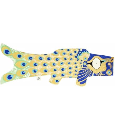 Amazon | Madame MO マダムモー こいのぼり Sサイズ（70cm）【ブルー