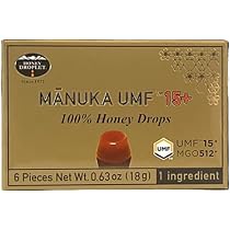Amazon | ハニードロップレット マヌカハニー UMF15+ のど飴 6粒入り