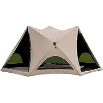 Amazon.co.jp: TVTKEワンタッチキャンプテント 大型キャンプ