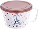 プライムナカムラ Prime Collection Deli Cup Lunch ハンドル付デリカップ一段 水玉パリWH ホワイト