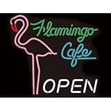 ネオンサイン フラミンゴ カフェ FLAMINGO CAFE ネオン管 ネオンライト 店舗照明 ガレージ アメリカン雑貨