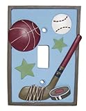 Kids Line Switch Plate Cover, All Sports (Discontinued by Manufacturer)