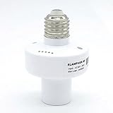 E27のWiFiライトバルブホルダー433MHzのRFワイヤレスライトホルダーIOSのAndroidのスマートホームリモートコントロール