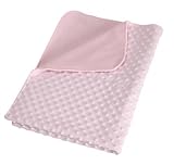 Baroo Luxury Bubble Pram Blanket (Pink) by Baroo