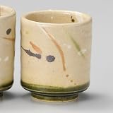 山下工芸 (Yamasita craft) 弥七田織部湯呑 小 398-8-116