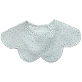 《初夏盛夏対応》(日本製) Pample Mousse(パンプルムース) 衿型スタイ フリーサイズ/OW NO.DP-82560