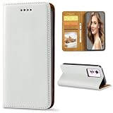 Lsscase OPPO Reno11 A ケース 手帳型 oppo reno 11A 手帳型ケース Reno11A カバー スマホケース おっぽ り11A カバー オッポリノ11a 携帯ケース OPPO Reno11a case 携帯カバー PUレザー TPUケース カード収納 財布型 カードケース マグネット内蔵 スタンド機能 (oppo reno11 A 対応) ホワイト