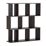 arne ディスプレイラック 木製 完成品 棚 3段 日本製 alto W-3 ダークブラウン