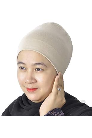 Satin Turban Under Scarf Hijab Bonnet 