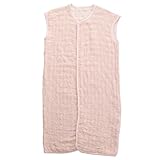 angerolux アンジェロラックス 2ウェイ 6重ガーゼ スリーパー 【日本製】 110-120cm パステルピンク