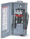 Schneider ElectricスイッチFusible HD 240ボルト30-amp 2-point nema-3r h221nrb 240 V 30 A 2p nema3r