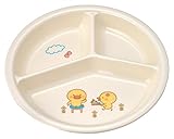 マルケイ ひよこぐみ 三つ仕切皿 小 J25 HI