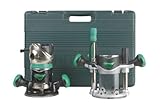 Hitachi KM12VC 2-1/4 Peak HP Variable Speed Fixed/Plunge Base Router Kit [並行輸入品]