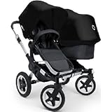 Bugaboo Donkey バガブー ドンキー Duo Stroller デュオ ベビーカー in Black/Black ブラック/ブラック [並行輸入品]