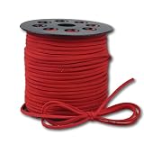 ENN LLC スエード紐 3.0mm幅 91M レザークラフト用 (ワインレッド)