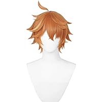 Amazon.co.jp: 原神 タルタリヤ 風 ウィッグ キャラウィッグ 美容師