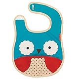 SKIP HOP ベビー 食事エプロン 袖なし 防水 半袖 アウトレット 266 (フクロウ) [並行輸入品]