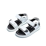 キッズサンダル 男の子 サンダル キッズ おしゃれ 履きやすい 滑り止め ビーチサンダル 軽量 柔らかい レザー 夏 ビーチ 子供靴 着脱 らくらく キッズシューズ 通園 通学 靴 こども かっこいい