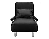 大川家具 関家具 ソファベッド 60cm幅 素材:ファブリック ブラック 253770