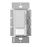 Lutron Maestro LED Dimmer switch with motion sensor, no neutral required, MSCL-OP153M-PD, Palladium 