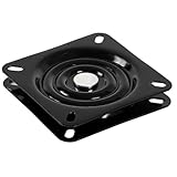 TKY 回転盤 回転台 椅子 テーブル ターンテーブル 作業台 交換 修理 オフィス 美容室 DIY (127×127mm)