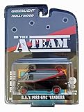 Collectibles Greenlight 44790-B The A-Team (1983-87 TVシリーズ) 1983 GMC Vandura 1:64スケール