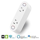 RaiFu スマートソケット タイミングスイッチ Wi-Fi ミニ アウトレット 16A エネルギーモニター 日本適用