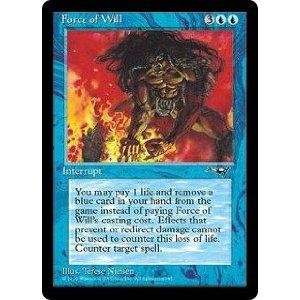 MTG 青 英語版 Force of Will ALL-28 アンコモン MTG 青 英語版 Force of Will ALL-28 アンコモン