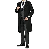 〈極美品〉ピュア カシミア 100% ロング コート LLサイズ メンズ 黒 Amazon | ＜藤井毛織＞ピュア カシミヤ100% チェスターコート