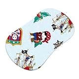 SheetWorld Fitted Bassinet Sheet (Fits Halo Bassinet Swivel Sleeper) - Pirates - Made In USA by shee