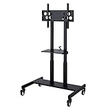 CR-PL26BK サンワサプライ 55〜65型対応手動上下昇降液晶ディスプレイスタンド