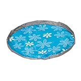 MIRACLE お片づけ キッズゾーン 子育て ママ 子供 掃除 家事 育児 おもちゃ 収納 簡単 持ち歩き 纏める 赤ちゃん 幼児 ベビー 用品 知育 (Sサイズ ブルー) MC-KIDSZONE-