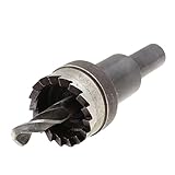 uxcell ホールソー　カッター　ツイストドリルビット　アイロンカッター　19mm直径 5mm