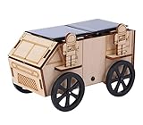 ルナイーター 月面車 ソーラーカー ソーラーパネル 太陽光 ウッドクラフト 自由工作 工作キット
