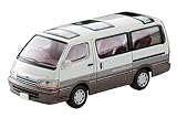 トミカリミテッドヴィンテージ ネオ 1/64 LV-N208a トヨタ ハイエースワゴン 2.4 スーパーカスタムリミテッド 92年式 白/茶 完成品