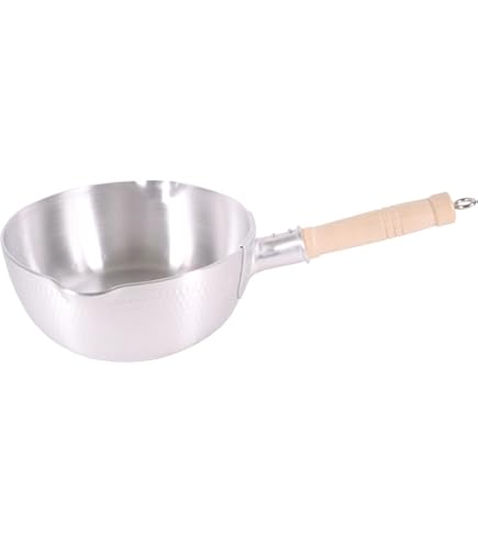 Amazon.co.jp: 中尾アルミ製作所 アルミ 底平 浅型 雪平鍋 30cm 目盛付