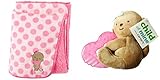 Child Of Mine Carter's Newborn Baby Valboa Blanket & Teething Ring Bundle 2PC [並行輸入品]